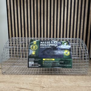NASSE A RAT TUNNEL DIM 40x23x18CM FIL 1MM ZINGUE